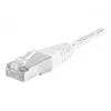EXERTIS CONNECT Cat.6a F/UTP patchkabel, 0,5 m, wit, 10 Gbps, RJ45, snagless 859577