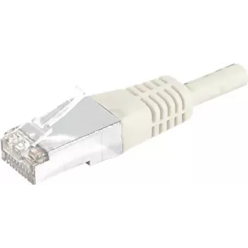 EXERTIS CONNECT 857700 Cat.6A S/FTP patchkabel, 0,5 m, grijs, slanke connectormantel