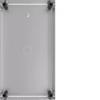 Hager REW306X inbouwbehuizing voor intercom, 1-toets mono