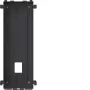 Hager hollewandbehuizing voor touch-display 2.0, zwart (RTW022X)