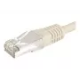 EXERTIS CONNECT CAT.6a F/UTP patchkabel, grijs, 7,5 m, 10 Gbps, slim boot 859508