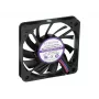 Exertis Connect Evercool 60 mm behuizingsventilator – duurzaam gesmeerd glijlager, 3-pin DC, zwart 910179