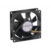 Exertis Connect Evercool 80 mm behuizingsventilator – glijlager, 2000 tpm, 26,5 CFM, zwart 910184