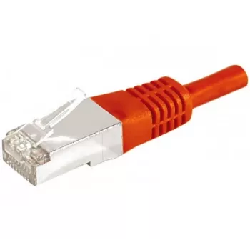 EXERTIS CONNECT Cat.6a F/UTP patchkabel, rood, 0,5m, 10 Gbps, slim snagless boot 859532
