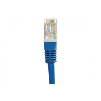 EXERTIS CONNECT Cat.6A S/FTP patchkabel, 1m, blauw 858316