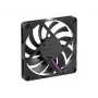 Exertis Connect 80 mm behuizingsventilator - glijlager, 3-pin, zwart 910191