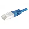 EXERTIS CONNECT Cat.6A S/FTP patchkabel, 5m, blauw, slim bend protection 858320