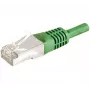 EXERTIS CONNECT Cat.6a F/UTP patchkabel, 5m, groen, 10Gbps, slim snagless 859552