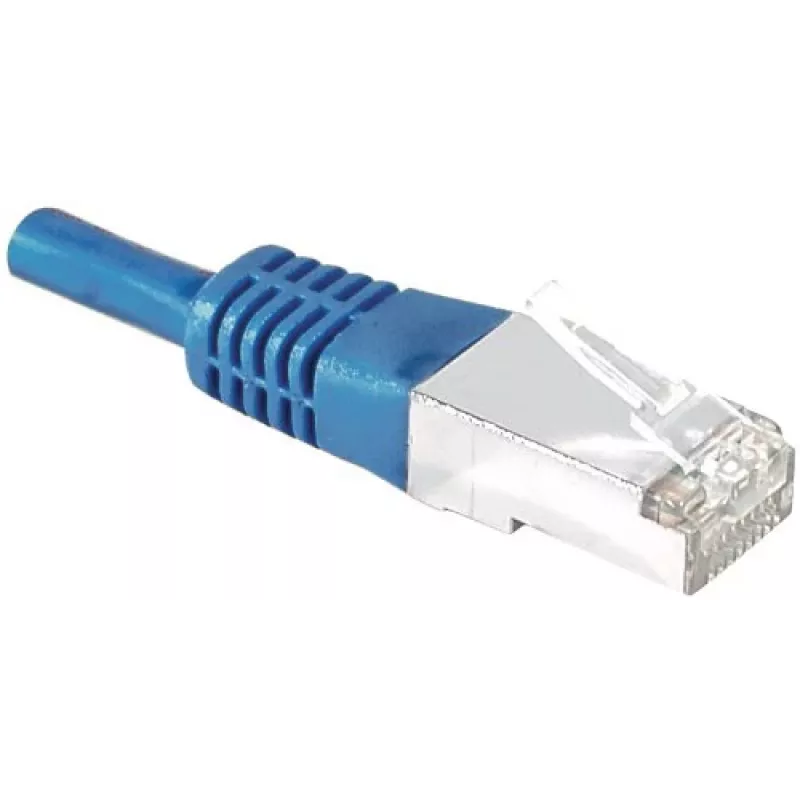 EXERTIS CONNECT Cat.6A S/FTP patchkabel, 7,5 m, blauw 858321
