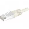 EXERTIS CONNECT Cat6 S/FTP patchkabel, PiMF, grijs, 0,5 m, Slim Snagless 856828