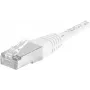 EXERTIS CONNECT Cat.6a F/UTP patchkabel, 3 m, wit, 10 Gbps, RJ45, Slim Snagless 859581
