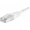 EXERTIS CONNECT Cat.6a F/UTP patchkabel, 3 m, wit, 10 Gbps, RJ45, Slim Snagless 859581