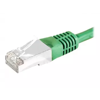 EXERTIS CONNECT Cat.6 S/FTP PiMF patchkabel, RJ45, groen, 3 m 856875