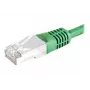 EXERTIS CONNECT Cat.6 S/FTP PiMF patchkabel, RJ45, groen, 3 m 856875