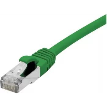EXERTIS CONNECT Cat 6A S/FTP patchkabel, 1,5 m, groen, Slim Snagless 858437