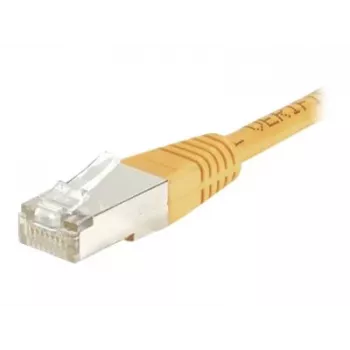 EXERTIS CONNECT Cat.6 F/UTP patchkabel, RJ45, oranje, 1,5 m 857941