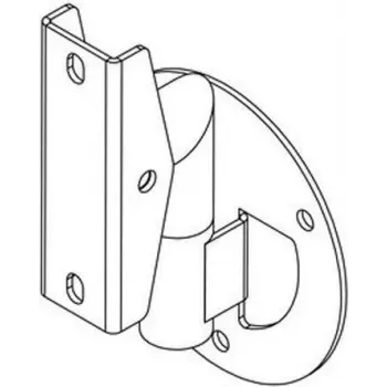 NEXO VNI-WB02 wandbeugel voor luidspreker, 15 kg max. belasting, zwart