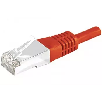 EXERTIS CONNECT 858306 Cat.6A S/FTP patchkabel, 5 m, rood, slanke connectormantel