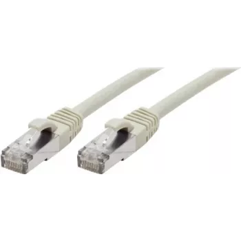 Exertis Connect CAT 6a S/FTP patchkabel, RJ45 naar RJ45, 10 m, grijs 858410