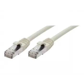 Exertis Connect CAT 6a S/FTP patchkabel, RJ45 naar RJ45, 10 m, grijs 858410