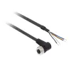 TMSS GERMANY Telemechanique Sensors M12 bus 4-polig recht PUR-kabel, 10m, zwart, IP67 XZCP1241L10