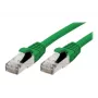 EXERTIS CONNECT Cat 6A S/FTP patchkabel, 3,0 m, groen, slim snagless boot 858439