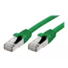 EXERTIS CONNECT Cat 6A S/FTP patchkabel, 3,0 m, groen, slim snagless boot 858439