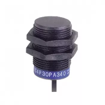 TMSS GERMANY inductieve naderingssensor XS4P30PA340, M30, PNP NO, 10mm detectie, 12-24VDC, 2m kabel