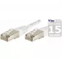 EXERTIS CONNECT Cat.6a F/UTP patchkabel, wit, 7,5m, 10 Gbps, slim snagless boot 859583