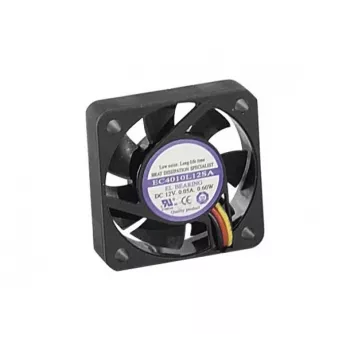 Exertis Connect 40 mm behuizingsventilator – duurzaam glijlager, 3-pin, 2500 RPM, 19 dBA, zwart 910181