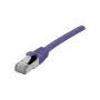 EXERTIS CONNECT Cat 6A S/FTP patchkabel, violet, 5 m 858520