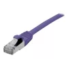 EXERTIS CONNECT Cat 6A S/FTP patchkabel, violet, 5 m 858520