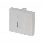 EXERTIS CONNECT Dexlan centraalplaat-inzet 45 x 45 mm voor 1 keystone-module, signaalwit RAL 9003 (911722)