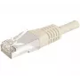 EXERTIS CONNECT 859500 Cat.6a F/UTP patchkabel, 0,15 m, grijs, 10 Gbps, slanke connectormantel