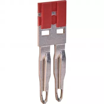 ETI ESC-PTP4/02/R verbindingsbrug voor dwarsverbinding, 2 overbrugde klemmen, rood 003903028