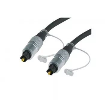 Exertis Connect professionele optische audiokabel - 1,0 m Toslink hoogwaardig, verguld (987997)