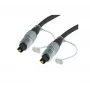Exertis Connect professionele optische audiokabel - 1,0 m Toslink hoogwaardig, verguld (987997)