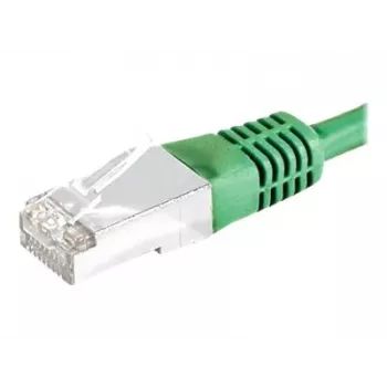 EXERTIS CONNECT F/UTP CAT.6a patchkabel, groen, 20m, 10Gbps, slim snagless boot 859556