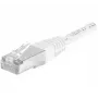 EXERTIS CONNECT 859576 Cat.6a F/UTP patchkabel, 0,3 m, wit, 10 Gbps, slanke connectormantel