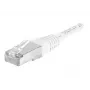 EXERTIS CONNECT Cat.6a F/UTP patchkabel, 15 m, wit, 10 Gbps, Slim Snagless Boot 859585