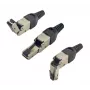 EXERTIS CONNECT veldconfectoneerbare RJ45-stekker, Cat.6A, STP, verstelbare hoek (920822)