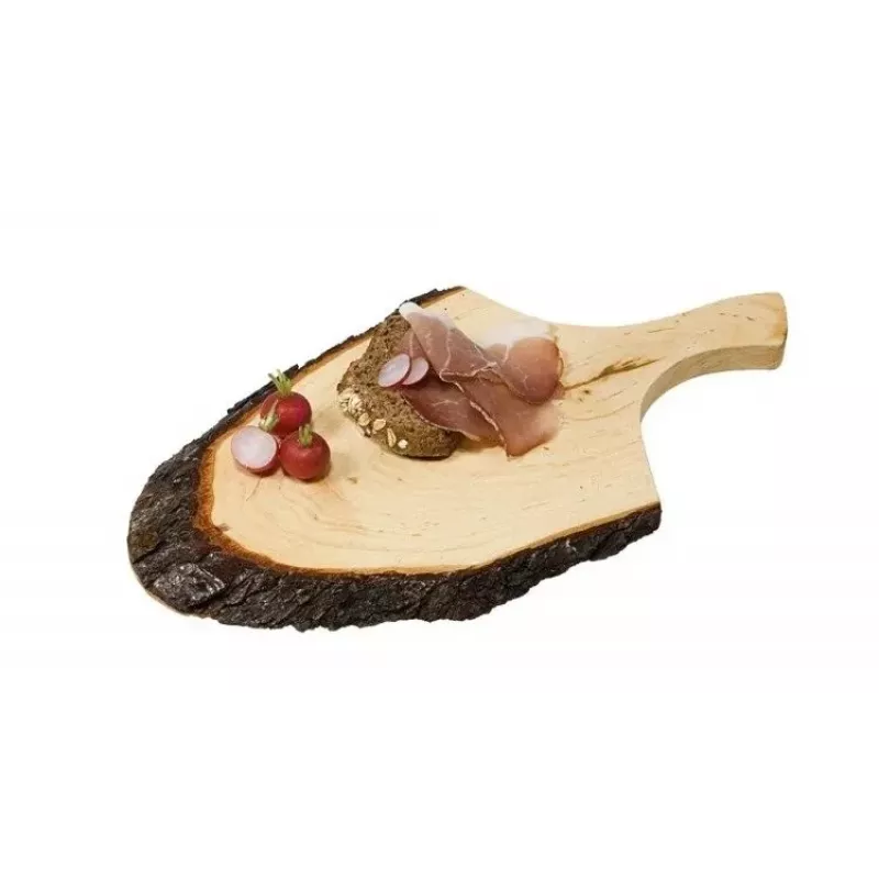 Kesper leisteen serveerplateau rechthoekig 30x20 cm antraciet