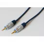 EXERTIS CONNECT Professional Slimline audiokabel, 3,5 mm stereo-jack stekker naar stekker, 5,0 m, zwart 987995