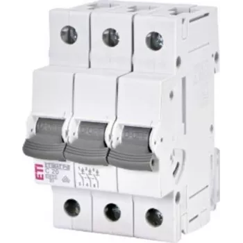 ETI ETIMAT P10 3-polige C20 20A 10kA 400V AC installatieautomaat