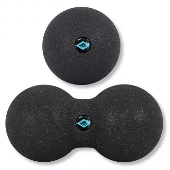SCHILDKRÖT Dual massageset, 2-delig: 1 peanut bal (ca. 80 x 160 mm), 1 massagebal - 1 stuk (960134)