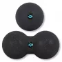 SCHILDKRÖT Dual massageset, 2-delig: 1 peanut bal (ca. 80 x 160 mm), 1 massagebal - 1 stuk (960134)