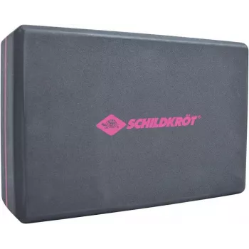 Schildkröt Fitness yogablok – zwart – EVA-schuim – 225 x 150 x 75 mm – 150 g 960136