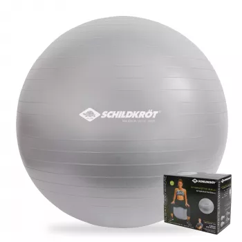 SCHILDKROT gymnastiekbal 65 cm zilver Anti-Burst 960156