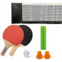 DONIC SCHILDKRÖT mini-tafeltennisset – 2 FSC-bats (140 x 90 mm), bal, net 788460