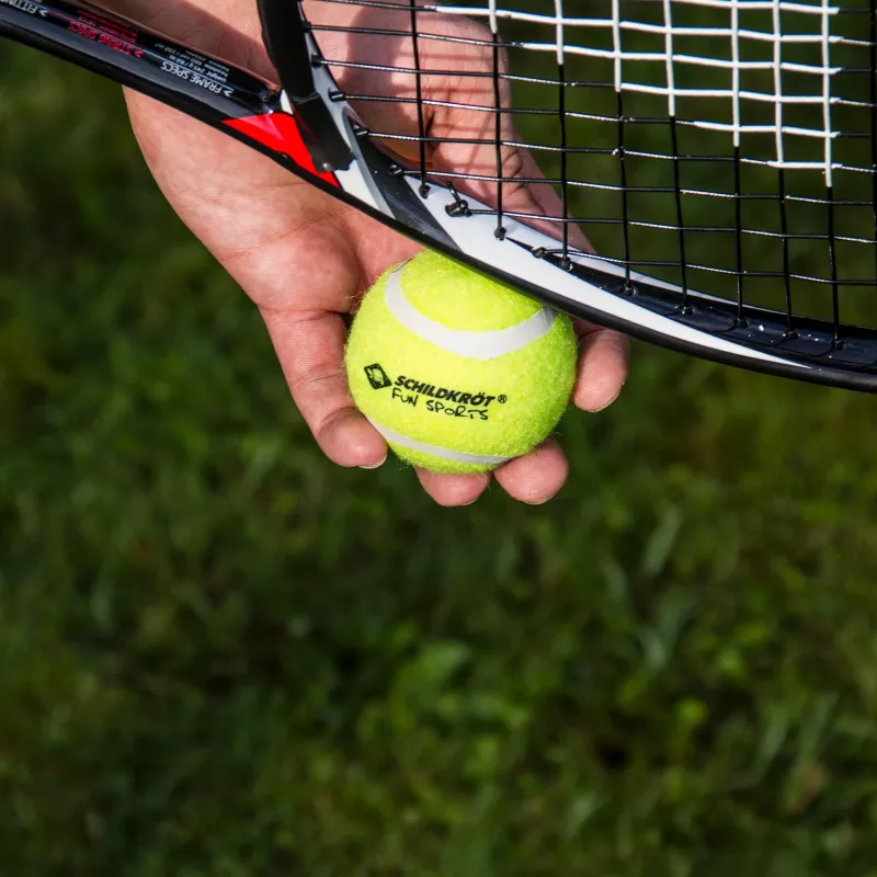 SCHILDKROT tennisballen, 3-set, geel, passende stuiter voor hobbyspelers (970048)
